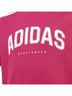 Detské tričko adidas Codes Collegiate Graphic Tee pink KA9764 Detské tričko adidas Codes Collegiate Graphic Tee pink KA9764