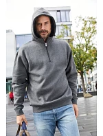Daiber JN 839 Pracovná mikina z bio bavlny, s kapucňou, zips „1/4“ 02.0839 tmavomodrá Daiber JN 839 Pracovná mikina z bio bavlny, s kapucňou, zips „1/4“ 02.0839 tmavomodrá