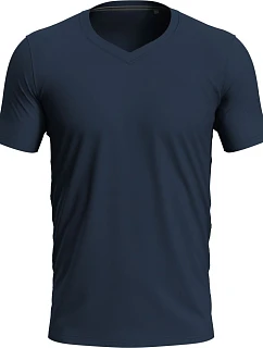 Stedman Stretch-T V-neck Pánske tričko s výstrihom do V 05.9610 blue midnight