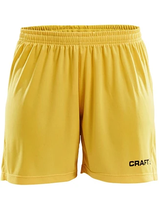 Craft Teamwear Squad Go Short Solid W Dámske športové šortky 82.5576 švédska žltá Craft Teamwear Squad Go Short Solid W Dámske športové šortky 82.5576 švédska žltá