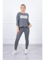 Queen tlačená sada grafit