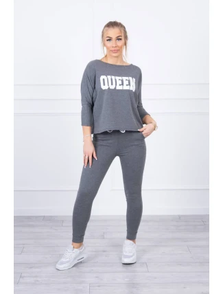 Queen tlačená sada grafit