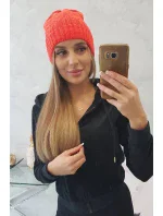 Dámska čiapka Irmina K333 oranžová