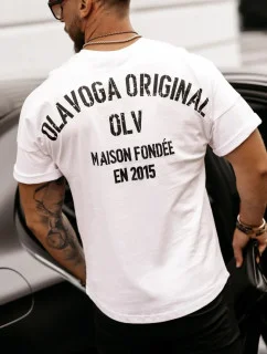 Pánske tričko 286132 biele - Ola Voga