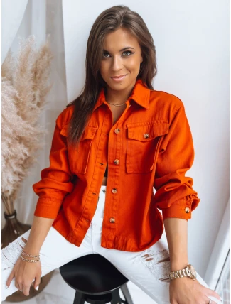 Dámska bunda SILLY LILLY orange FashionStreet TY3605 Dámska bunda SILLY LILLY orange FashionStreet TY3605