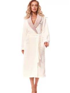 Dámsky župan 2314 Duo cream - L&L