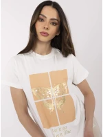 Tričko CLM TS 1704.85 ecru