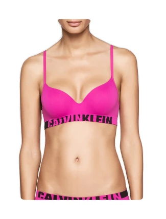 Podprsenka Seamless QF1631E-1KI fuchsiová - Calvin Klein Podprsenka Seamless QF1631E-1KI fuchsiová - Calvin Klein