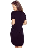 Nočná košeľa Fleur black - ELDAR