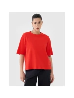 Dámske tričko z vaflového úpletu 4F 4FRSS25TTSHF2651-62S