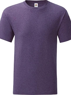 Fruit of the Loom Iconic 150 T Pánske tričko 16.1430 heather purple