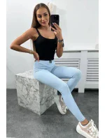 Pruhované legíny modré Pruhované legíny modré