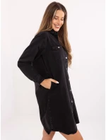 Šaty D80026BI30469B158 čierne