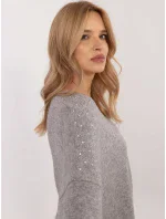 Jumper DHJ SW 17690.21 sivý