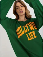 Mikina VI BL 3102.01P Zelená/oranžová