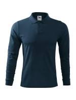 Single J. LS pánska polokošeľa námornícka modrá