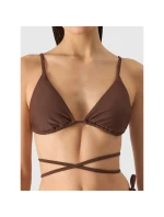 Dámsky vrchný diel plaviek 4F 4FWSS24UBKTF041-81S Brown