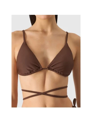 Dámsky vrchný diel plaviek 4F 4FWSS24UBKTF041-81S Brown