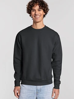 Fruit of the Loom Iconic Premium Set-In Sweat Mikina z hrubej bavlny 16.2282 light graphite