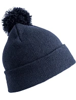 Result Headwear RC 028X Pletená čiapka s bambulou 28.028X tmavomodrá Result Headwear RC 028X Pletená čiapka s bambulou 28.028X tmavomodrá