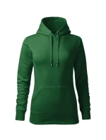 Dámska mikina s kapucňou Cape Free bottle green