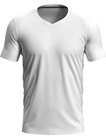 Stedman Stretch-T V-neck Pánske tričko s výstrihom do V 05.9610 biele Stedman Stretch-T V-neck Pánske tričko s výstrihom do V 05.9610 biele