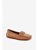 Dámske módne semišové mokasíny Camel Rabell