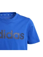 Adidas Essentials Linear Logo Cotton Tee Jr IB4090 tričko Adidas Essentials Linear Logo Cotton Tee Jr IB4090 tričko