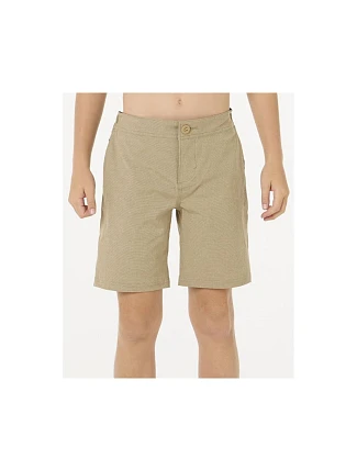 Šortky RIP CURL Boardwalk Phase-Boy v khaki farbe Šortky RIP CURL Boardwalk Phase-Boy v khaki farbe