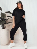 Dámsky teplákový komplet RIZNA black FashionStreet AY1032 Dámsky teplákový komplet RIZNA black FashionStreet AY1032