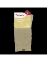 Dámske bavlnené ponožky COTTON CLASSIC SOCKS - BELLINDA - béžová