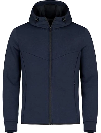 Clique Hayden Sweat Jacket Men Pánska mikina s kapucňou 67.1024 tmavomodrá