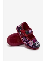 Balerínky Bačkory Pro Dívky MINNIE MOUSE Bordeaux Nomi