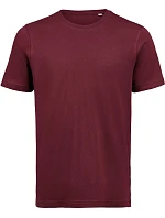 Untagged Movement OCS T-Shirt Unisex tričko z hrubej bavlny 66.1010 prune Untagged Movement OCS T-Shirt Unisex tričko z hrubej bavlny 66.1010 prune