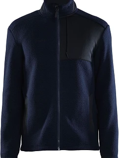 Craft Corporate ADV Pile Fleece Jacket M Pánska fleecová bunda Sherpa 81.2220 blaze/black
