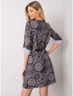 Šaty DHJ SK 12336B.74P tmavo modrá Šaty DHJ SK 12336B.74P tmavo modrá