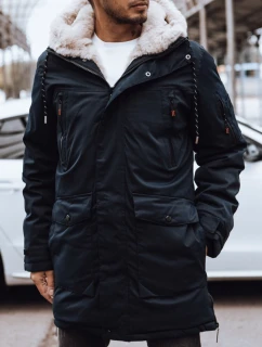 FashionStreet pánska tmavomodrá zimná bunda TX4591