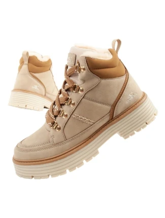 O'neill topánky zimné trappery dámske zateplené členkové topánky módne béžové hnedé dámske