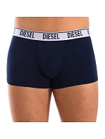 Diesel – pánske boxerky Shawn, 3 ks v balení, modré, módne, bavlnené