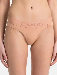 Dámske tangá QF4942E-YUT telová - Calvin Klein
