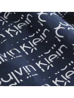 Pánske pyžamo L/S PANT SET 000NM2184E GVB tm. modré - Calvin Klein