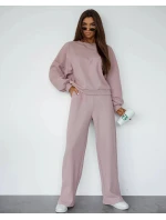 Dámska súprava blúzka + nohavice Powder Pink (821108)