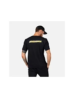 Unisexové tričko ROSSIGNOL SUPER TEE, čierne Unisexové tričko ROSSIGNOL SUPER TEE, čierne