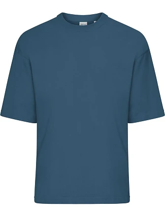 Daiber 8041 Ťažké bio tričko oversize 02.8041 dusty blue Daiber 8041 Ťažké bio tričko oversize 02.8041 dusty blue