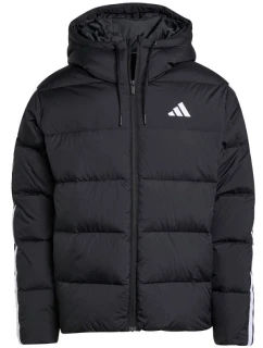 Adidas Essentials Climawarm 3 Stripes Puffer Hooded M JM4165 Pánska bunda