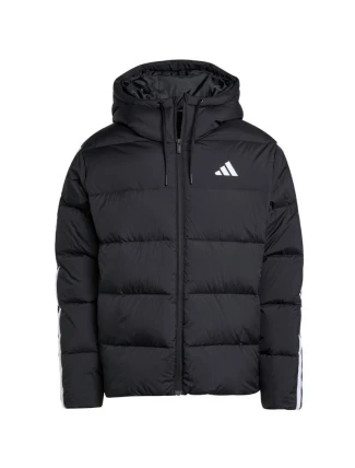 Adidas Essentials Climawarm 3 Stripes Puffer Hooded M JM4165 Pánska bunda
