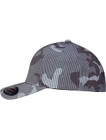 Flexfit 6277CS/6277LC/6277VC 6-panelová čiapka Flexfit 55.277C tmavá kamufláž