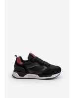 Sneakersy Męskie Memory Foam System Big Star NN174350 Czarne