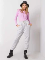 Tepláky TW DR G 080.17 svetlo šedá