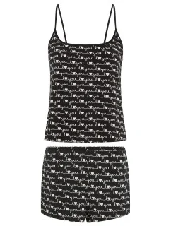 Dámsky pyžamový komplet QS6720E-X65 - Calvin Klein